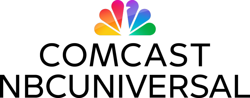 Comcast NBCUniversal logo.